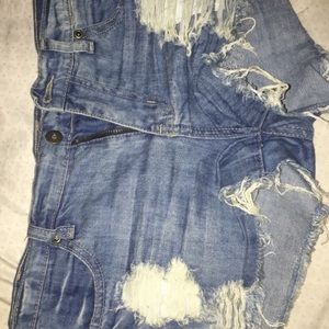 Jean shorts